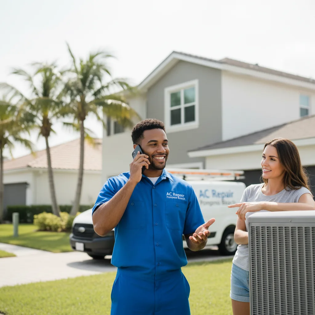 AC Repair Pompano Beach customer support in Ladysmith